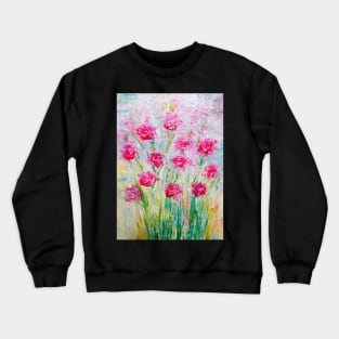 Floral Abstract Artwork 4 Crewneck Sweatshirt